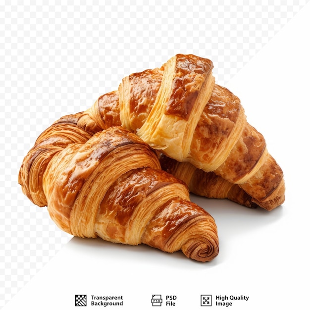 Fresh butter croissants