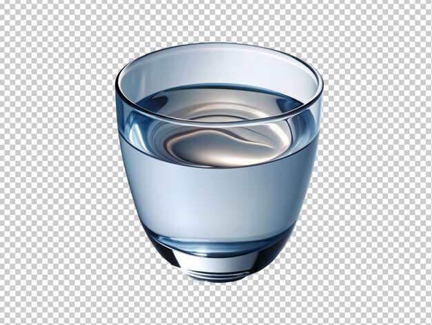 Fresh clean water glass