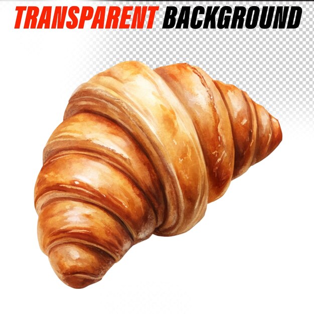 PSD fresh croissant