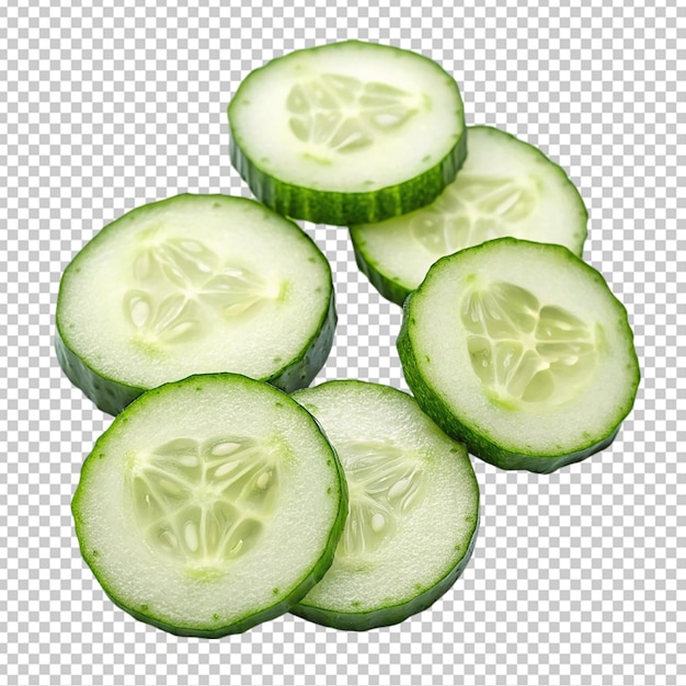 Fresh Cucumber Slices
