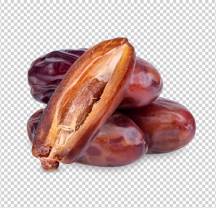PSD fresh dates isolated premium psd