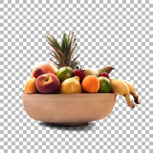 Fresh fruits on plate for your asset fruits design