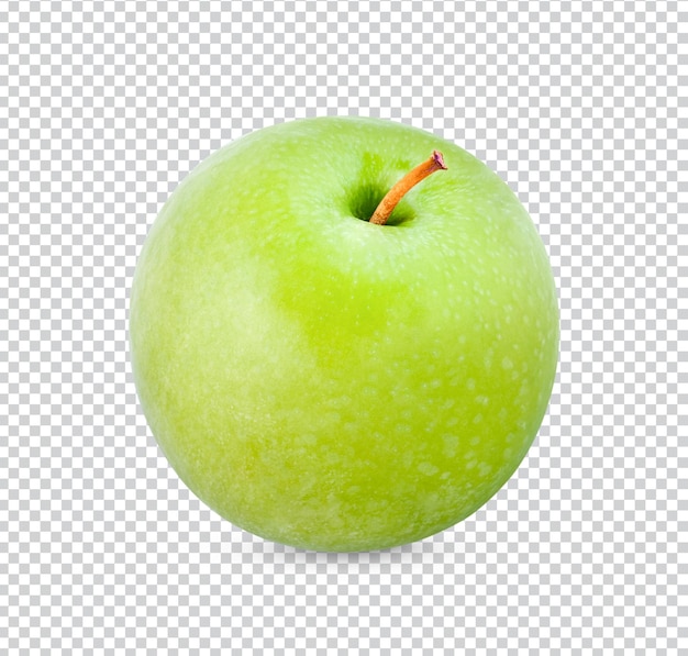 Fresh green apple isolated premium psd