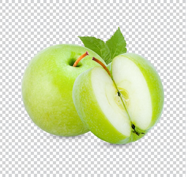 Fresh green apple isolated Premium PSD