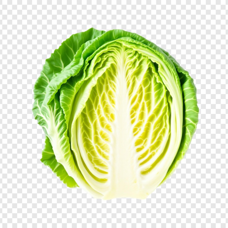 PSD fresh green cabbage vegetable healthy food crisp organic raw