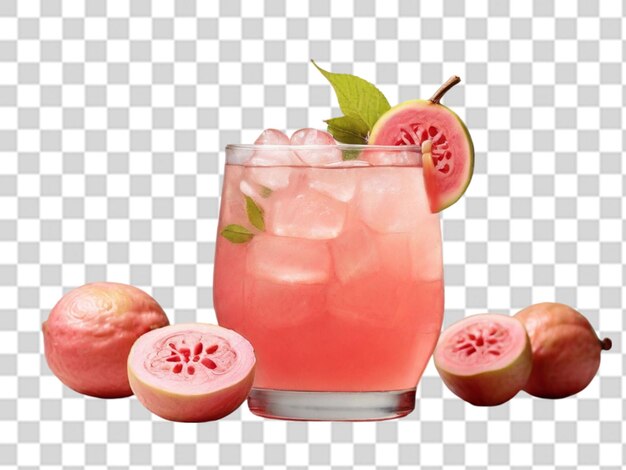 PSD a fresh guava cooler png