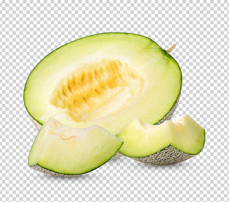 PSD 신선한 일본 멜론 절연 premium psd