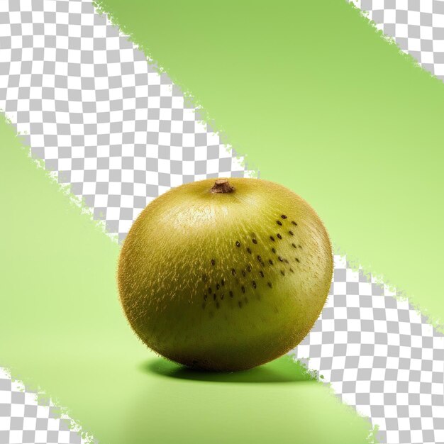 Fresh kiwi isolated on a transparent background