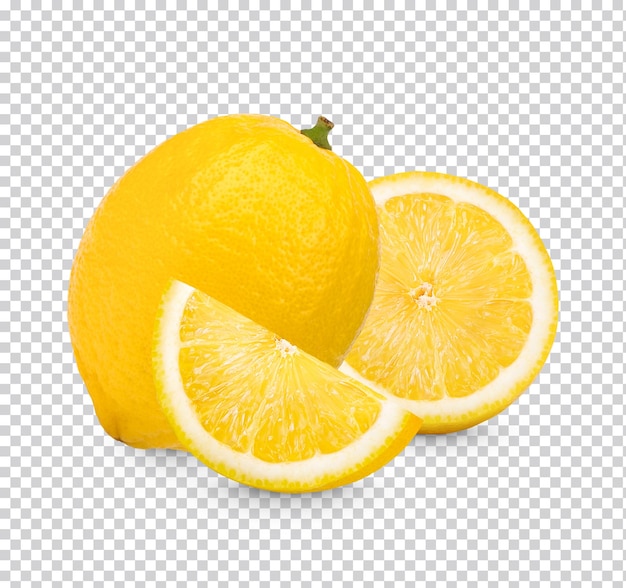 Fresh lemon isolated premium psd