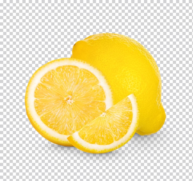 Fresh lemon isolated premium psd