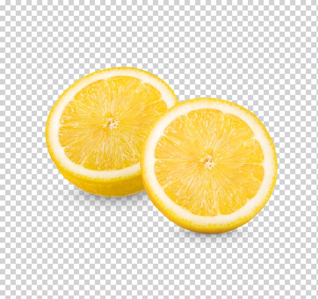 Fresh lemon isolated premium psd