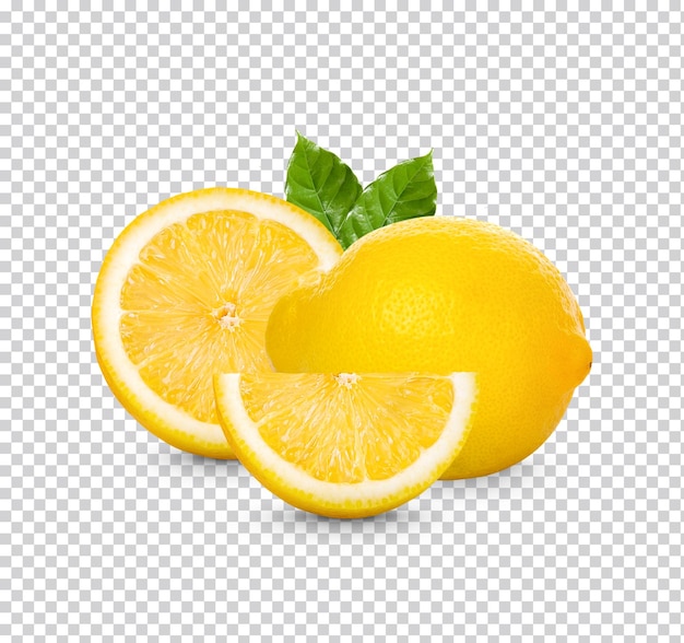 PSD fresh lemon isolated premium psd