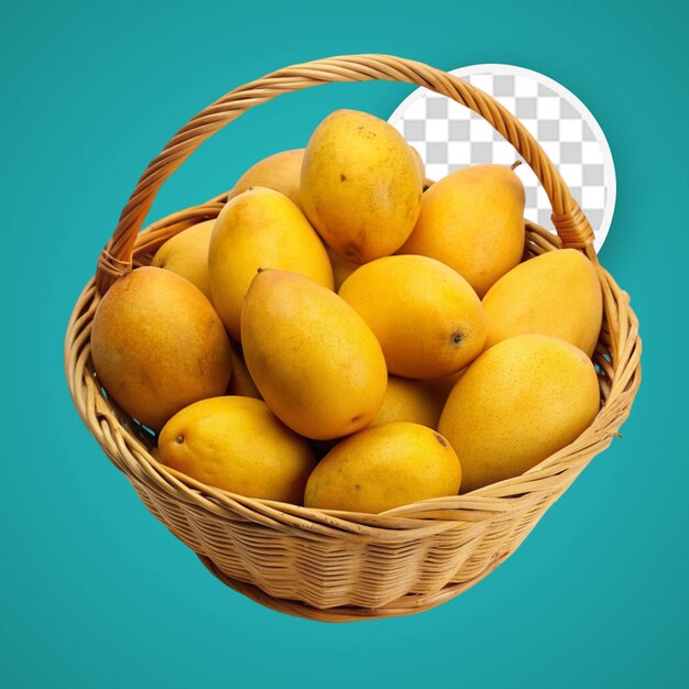 PSD a fresh mango basket