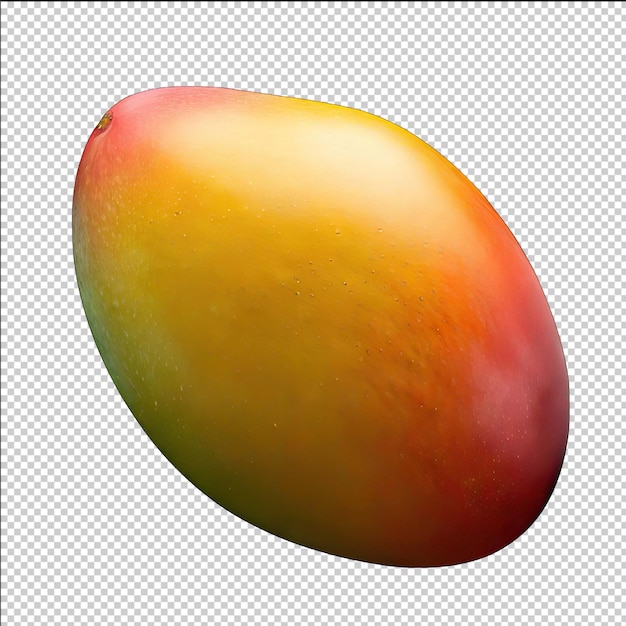 Fresh mango with transparent background