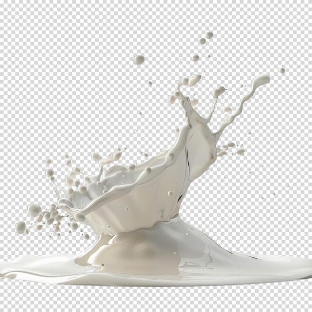 PSD fresh milk and dairy products isolated on transparent background world milk day