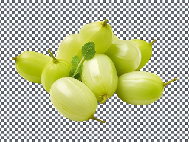 PSD fresh non pareil capers isolated on a transparent background