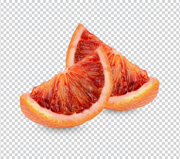 PSD fresh orange blood isolated premium psd