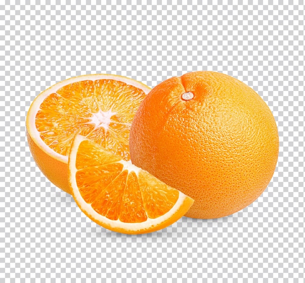 Fresh orange isolated premium psd