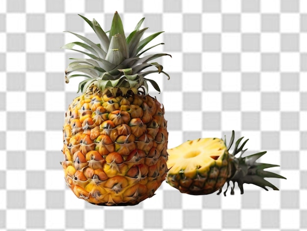 PSD un ananas fresco