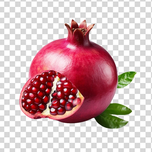 PSD a fresh pomegranate png