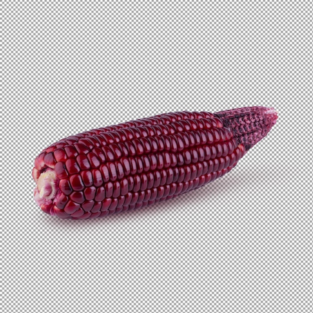 PSD fresh purple corn isolated on alpha background