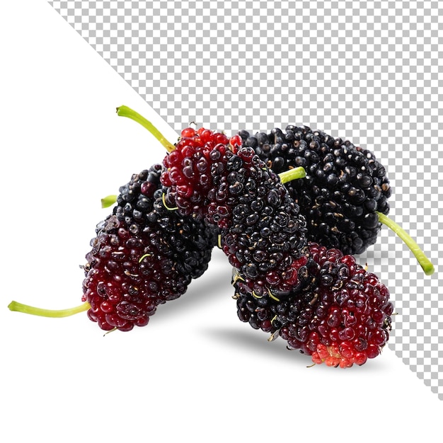 fresh raspberries fruits isolated on white surface PNG transparent background