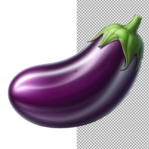 PSD fresh raw eggplantpng