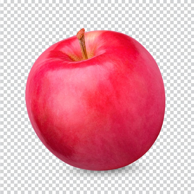 PSD fresh red apple isolated premium psd