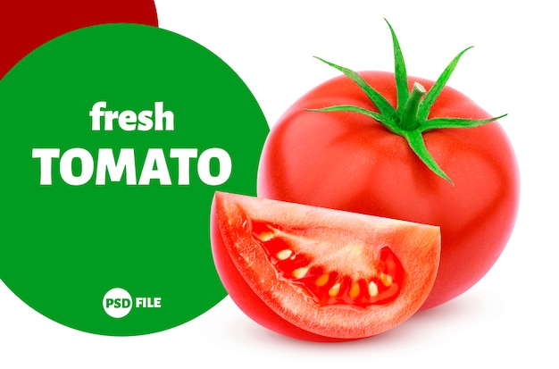 PSD fresh tomato