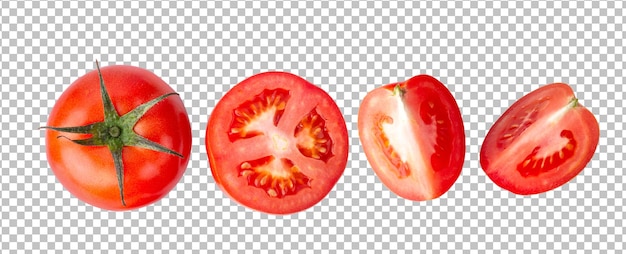 PSD fresh tomatoes on alpha layer