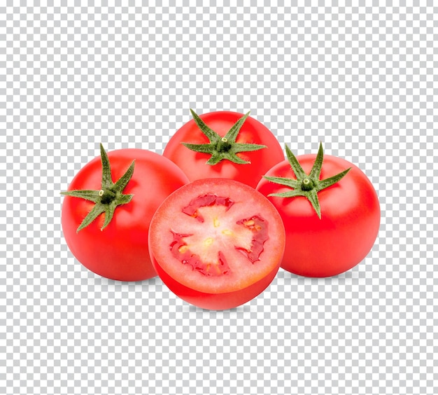 Fresh tomatoes isolsted Premium PSD