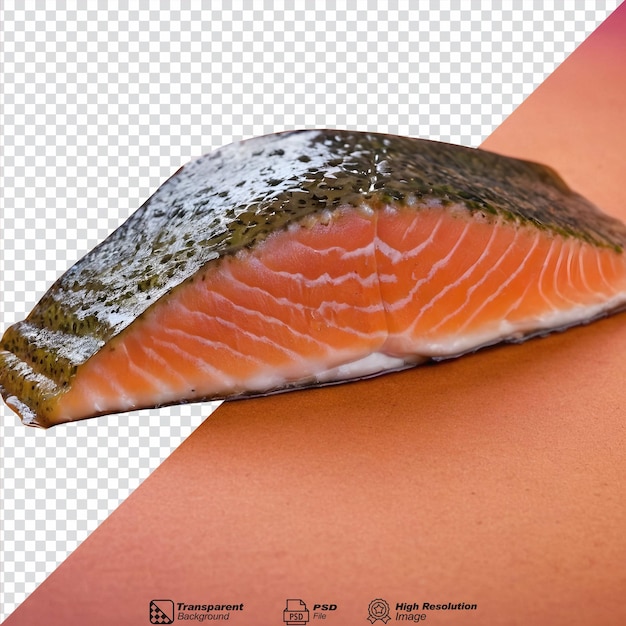 PSD of a fresh trout fillet isolated