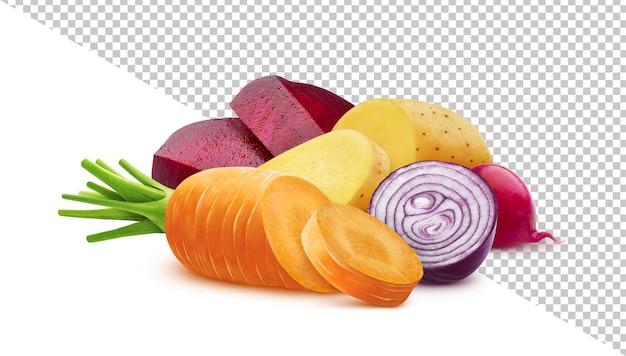 Fresh vegetable isolated