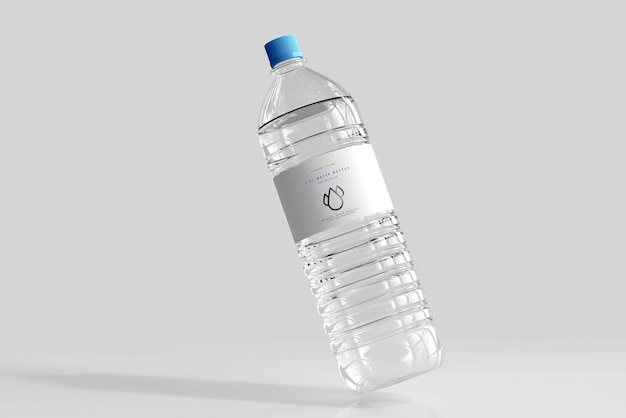  fresh water bottle mockup