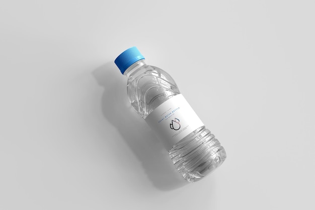 PSD fresh water bottle mockup