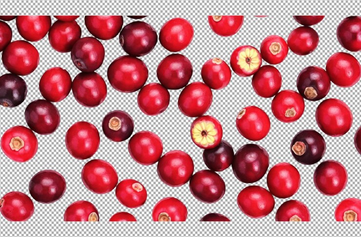 PSD freshly picked cranberry bursts with natural flavor