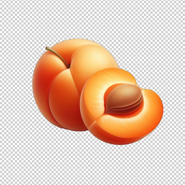 Freshpicked peach grafica png