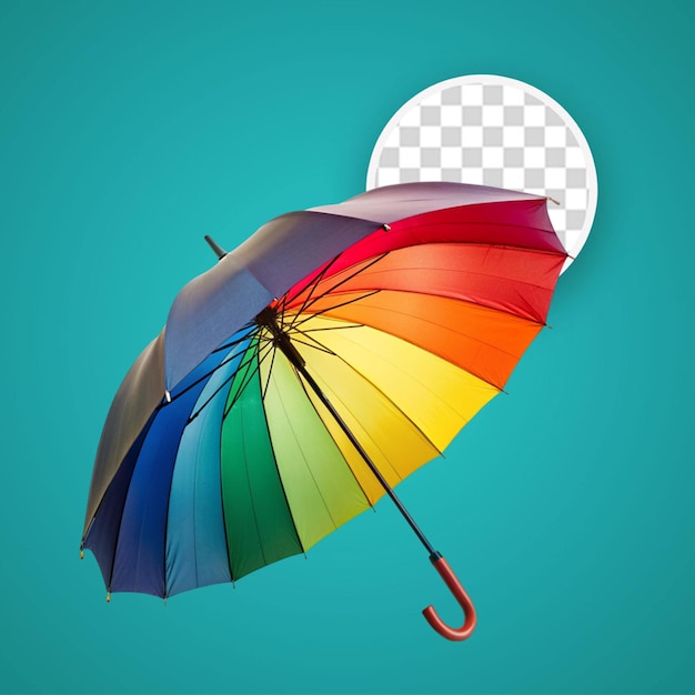 PSD frevo parasol in 3d render dans uit brazilië pernambuco op transparante achtergrond
