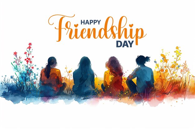 PSD friendship day creative design