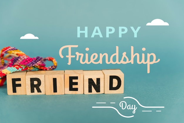 friendship day event with braided bracelet