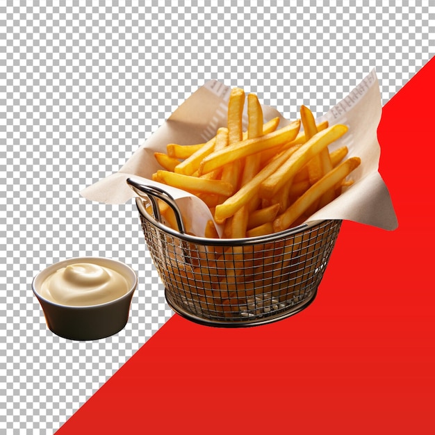 Fries png doorzichtig