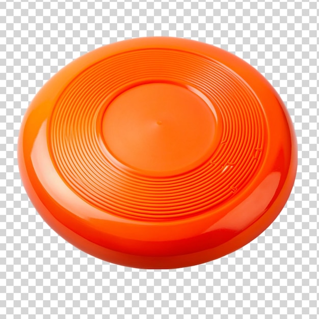 PSD frisbee isolated on transparent background