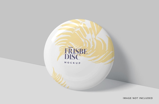 PSD frisbee mockup