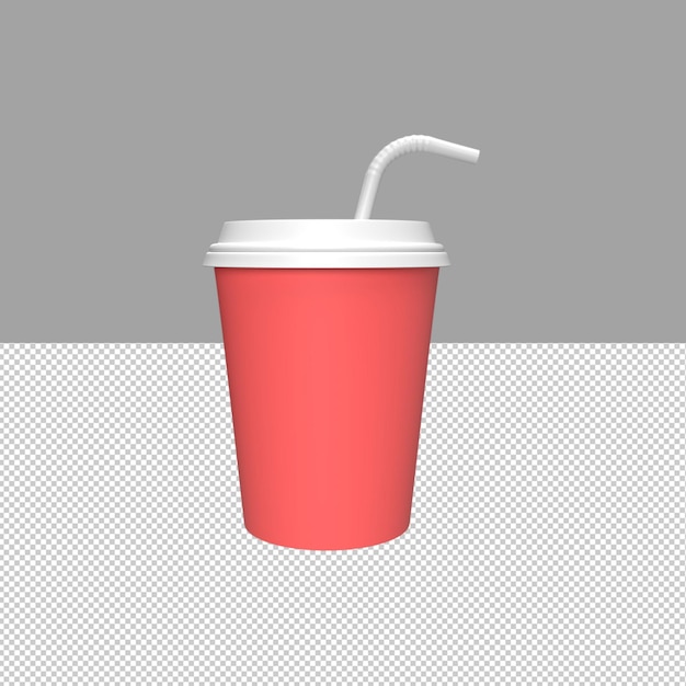 Frisdrank 3d render illustratie