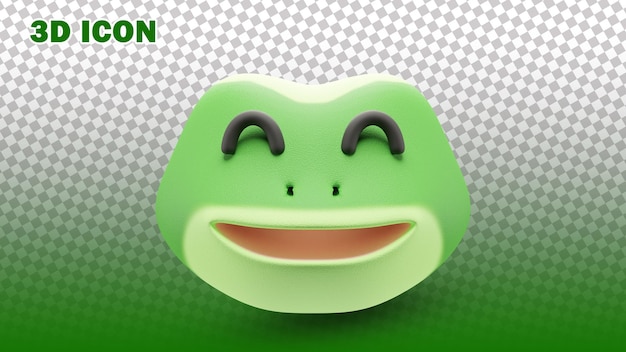 PSD frog 3d