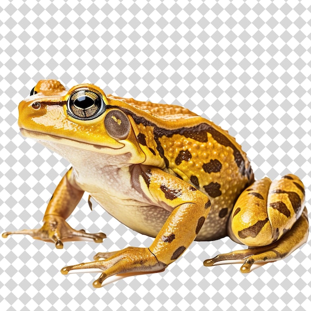 PSD frog isolated on transparent background png file format