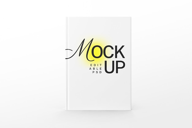 шаблон макета передней обложки книги psd дизайн