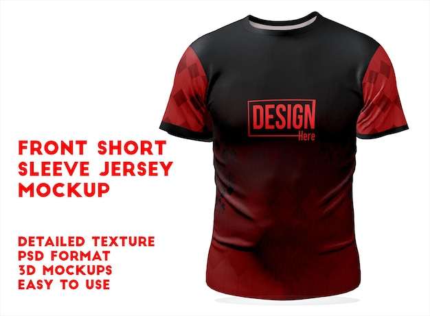 Front short sleeve jersey