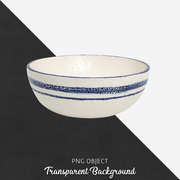 PSD front view of bowl mockup