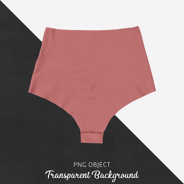 PSD front view of briefs mockup